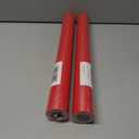 2 x Retrify Red Birthday Wrapping Paper Roll, Pearlized Gift Packing Paper for Christmas, New Year's Eve, Holiday, Wedding - 17 Inches x 32.8 Feet