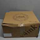 v4ink 58A CF258A Black Toner Cartridge (with Chip) Compatible Replacement for HP CF258A 58A 58X Toner Cartridge for HP Pro M404dn M404n M404dw MFP M428fdw M428fdn M428dw M406dn M430f Printer, 4 Pack