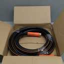 Giraffe Tools Garden Hose 3/4", Heavy Duty Water Hose, Flexible, Lightweight Hybrid Hose with Swivel Handle, 12ft Male to Female Fittings, Burst 600 PSI