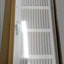 30x6 Return Air Grille(Duct Opening Size),Air Return Vent Cover,Flat Vent Cover,Rejillas De Aire Acondicionado para Casa,Return Air Grilles,Outer Dimensions:31.75"Wx7.75"H(30"W x 6"H, Duct Opening)