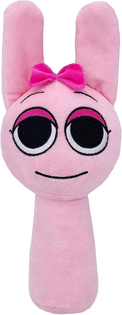 Rhythm Box Plush Toys Horror Games Fans Soft Stuffed Doll Christmas Birthday Gifts for Adult Kids 8inch (8inch Pinki)
