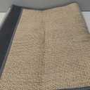 Lahome Noe Farmhouse Kitchen Runners Non Skid Washable 6ft, Carpet Runners for Hallway Entryway Indoor, Neutral Non Slip Non Shedding Floor Carpet for Entry Bathroom, Grey