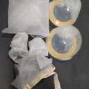 Hands-Free Collection Cups Compatible with Spectra S1 S2 S9, Replace Breast Pump Kits Compatible with Spectra Breast Pumps, 27mm Flange + 17/19/21/24mm Inserts