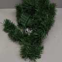 Brite Star 12-Foot Christmas Garland with Clear Lights - Perfect for Indoor or Outdoor Fireplace Mantle Decor, Kitchen Light, or Christmas Decorations Tree - Pre-lit Pine Garland For Holiday