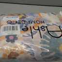 Ashler Runner Rugs 2x6, Floral Hallway Rug, Ultra-Thin Boho Tropical Area Rug, Vintage Long Rugs for Entryway, Kitchen, Flesh Pink/Beige Rug, Moroccan Low-Pile Machine Washable