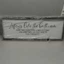 Surfapans Life Is Like The Bathroom Wall Decor, 32"x12" Funny Motivational Humor Quote for Rustic Restroom Toile Plaque, Farmhouse Large above the Bathtub Wooden Framed Art Hanging Sign (Black)