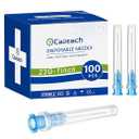 100Pack 23 Gauge 1 Inch Needle,Luer Lock Industrial Dispensing Accessories, Individual Package