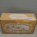 3-Pack Acrylic Storage Jars with Gold Lids  Airtight Canisters for Kitchen, Bathroom, Office | Decorative Storage for Snacks, Bath Bombs, Cotton Balls, and Small Essentials