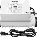 Salt Chlorine Generator, Westaho Pool Salt System for Inground Pools up to 40,000 Gallons, USA Titanium Cell (10,000-Hour Lifespan), Built-in Power Supply, 1.4 lb CL Output