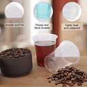 Clear Plastic Party Cups - 100 Pack, 8 Oz Each