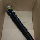 Pair of 2" Garage Door Torsion Springs Set with Non-Slip Winding Bars & Gloves, High Precision Electrophoresis Oil-Free Black Coated for Replacement, MIN 16,000 Cycles (0.207x 2" x 24'')