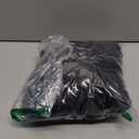 LHJ Unisex Full Length Hooded Robe Cloak Long Velvet Cape Cosplay Costume (Large, Black)