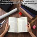 4 Pcs Book Cloth Bookcover Fabric Surface with Paper Backed Binding Cloth Fabric Book Cover for Scrapbooking Album DIY Craft Supplies Home, 4 Colors(Classic Color,40 x 16 Inches)