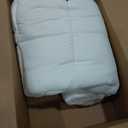 Utopia Bedding Queen Comforter, Duvet Insert, White, 88 x 88 Inches
Soft and Fluffy Down Alternative Bed Comforter, All Season, Breathable, Corner Tabs, Box Stitched, Durable, Machine Washable