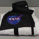 Kids Astronaut Costume NASA Space Jumpsuit for Halloween Boys Girls Pretend Role Play Dress Up (10-12 Years)