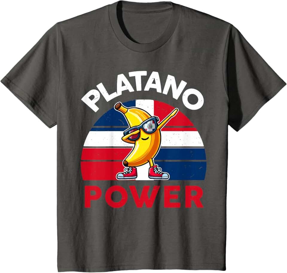 Toddler Boy Dominican Republic Platano Power Flag Platano T-Shirt, M