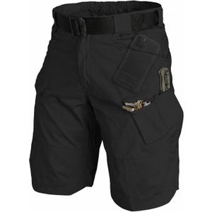 whox Mens Cargo Shorts Work Tactical Quick Dry Lightweight Elastic Waist Golf Hiking Outdoor Shorts with Pockets(No Belt, XL)