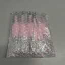 Tinlade 12 Pieces Beadable Pens Bulk with 50 Pcs Assorted Colors Beads Pens DIY Making Kit Multicolor Ballpoint Black Ink for Women Office(Cow Style)