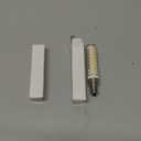 TZHILAN E12 Dimmable 100w Led Corn Light Bulb,3000K Warm White,AC120V 10W 1100 Lumen T4 LED Chandelier Light Bulbs for Ceiling Fan Pendant Lighting Salt Lamp,2 Pack