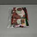 Honoson 2 Pcs Christmas Black Santa Claus  Kitchen Towels African American Christmas Decor Black Santa Claus Xmas Farmhouse Gifts