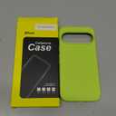 JETech Liquid Silicone Case for Google Pixel 10/10 Pro 2025, Silky Soft Touch Full-Body Protection, Anti-Scratch Shockproof Phone Cover with Microfiber Lining (Lemongrass)