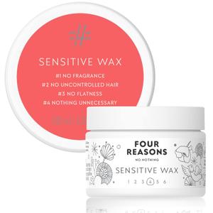 No nothing Styling Wax Fragrance Free Matte Hair Wax for Men & Women Unscented Strong Hold Hair Paste for Sensitive Scalp Easy At Home Styling 3.4 oz