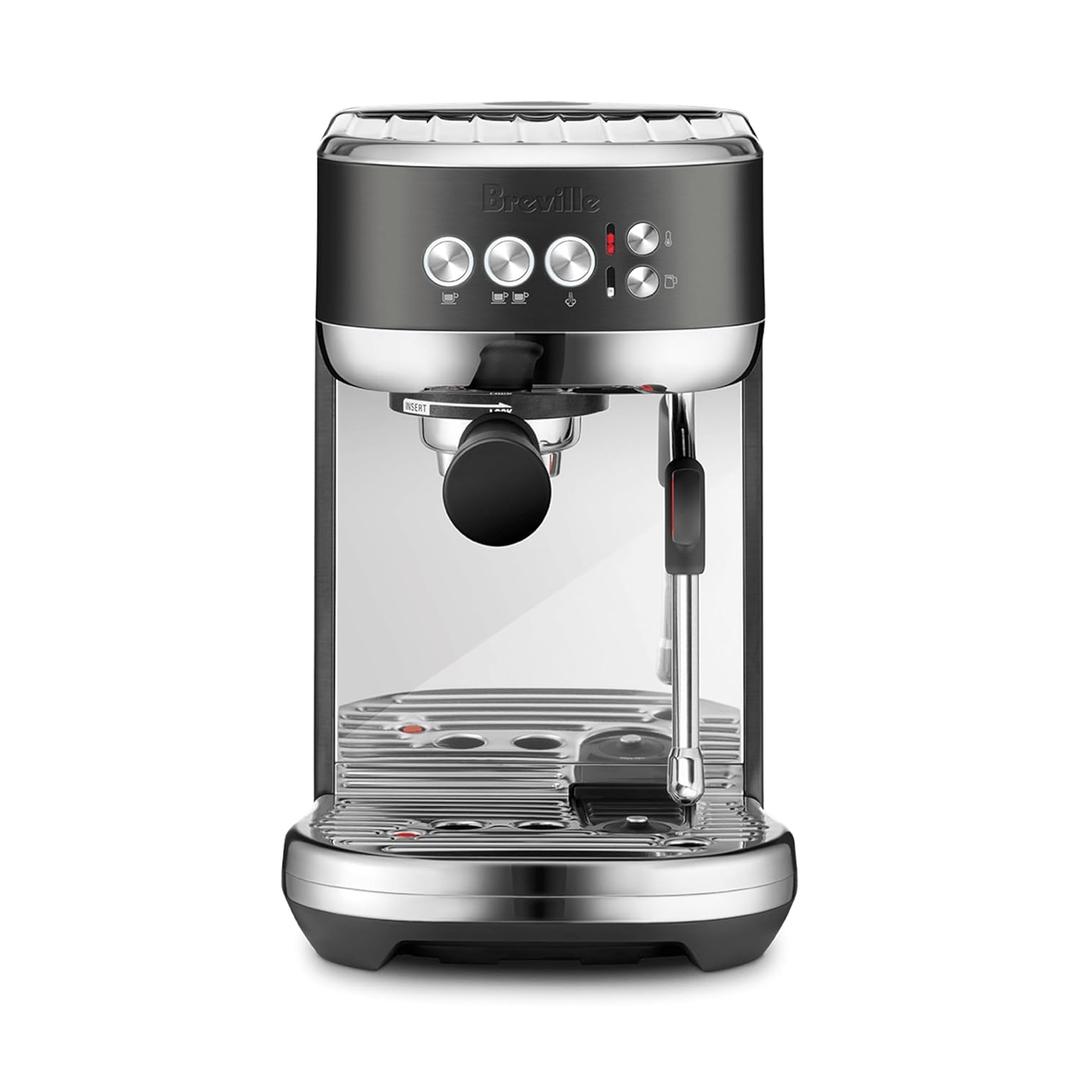Breville BES500BST Bambino Plus Espresso Machine, Black Stainless Steel

Make Café-Quality Espresso, Lattes And Cappuccinos At Home With This Compact, Semi-Automatic Coffee Maker For Home Baristas