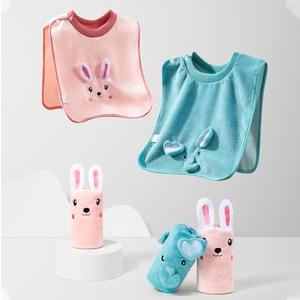 clberni 3 PCS Baby Bibs for Boys Bibs for Baby Girl,Waterproof Toddler Bibs 1-5 Years Good Absorbent