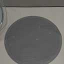 2 in 1, Tall Glass Microwave Splatter Cover for Food & Microwave Place Mat, Plate Splatter Guard Lid with Silicone Handle Knob, Cookware & Bakeware Serving Dish Cover, Food Grade, No Plastic, 10in