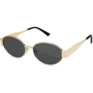 J&G Retro Oval Sunglasses for Women Men Trendy Sun Glasses Classic Shades UV400 Protection