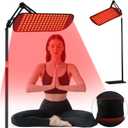 135 Red Light Therapy for Face and Body, Multifunction Red Light Therapy with Stand, Dual Different LEDs(660nm& 850nm) Light with Belt and Stand