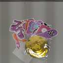 24Pcs Y2k 2000s Pink Party Swirl Decorations Hanging Spiral Decor Whirl Streamers Rainbow Hearts Ceiling Streamers Y2k Spiral Favors for Birthday Female Bachelorette