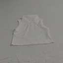 Girls Crop Tops Sleeveless Polo Shirts Athletic Tank Tops Golf Tennis T-Shirts with Collared Quick Dry Casual 120