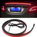 LED Brake Strip Light for Car, 35 Inch Car LED Third Brake Light Strip Bar, 114 LEDs DC12V High Mount Stop Brake Light Bar, Universal Vehicle Flexible 3rd Brake Light Strip (Single Mode)