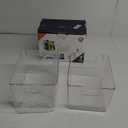 ClearSpace Clear Plastic Storage Bins  Pantry Organizers & Storage Containers, Cabinet Organizer - Home Organization Must Haves for Kitchen, Laundry Room, Office, Closet, Garage & Freezer (2 Pack)