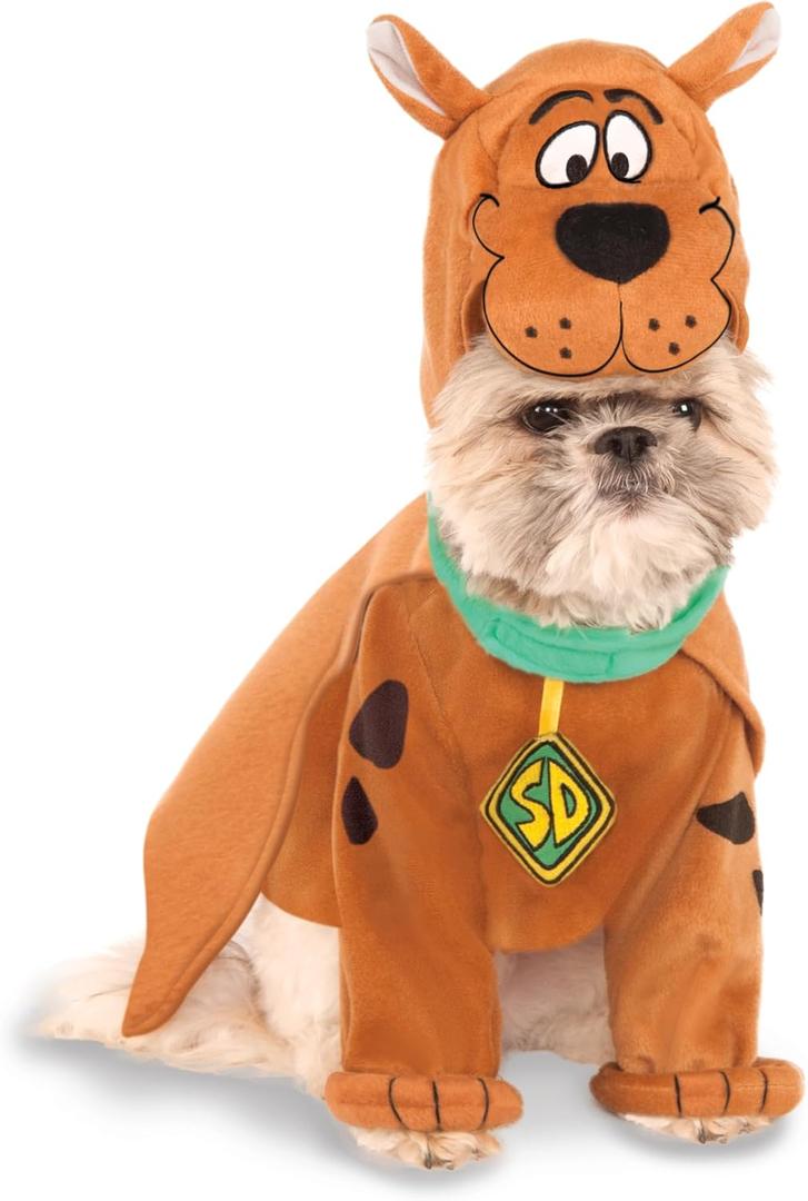 Scooby-Doo: Scooby-Doo Pet Costume for For Dogs or Cats by Rubies, XL (X-Large (Pack of 1))