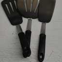 DI ORO - Chef Series FLEX Silicone Spatula 600F Heat-Resistant Flexible Silicone Rubber Turner Spatulas (3-Piece Set)