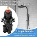 GP76851 Mixer Cap and GP500520 Pressure Balancing Unit, Compatible with Kohler GP77759 Mixer Cap, Shower Cartridge Replacement Valve Repair Kit, for Rite-Temp and 1/2" Shower Valve