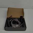 HGN Bathroom Faucet Oil Rubbed Bronze Bathroom Sink Faucet Farmhouse Spout Lavatory Vanity Deck Mount Single Handle 1 Hole Matching Pop Up Drain Stopper Supply Lines Hose