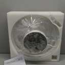 Ceiling Fans with Lights, 360 Rotating Ceiling Fan with Lights and Remote, 6 Wind Speeds Flush Mount Ceiling Fan for Bedroom, Dining Room and Kitchen 20" (White)