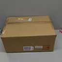 Modern Gold Linear Chandelier for Kitchen Island, 2-Light Linear Light Fixture with Off-White Fabric Shade, Rustic Pendant Light for Dining Room