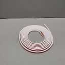 UOMTFAI Wall Cord Hider 196 Inch, Self Adhesive Cable Hider Cord Cover for Wires, Flexible Wire Cover Cable Raceway for Cord Management W0.59 H0.39in White