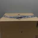 4ft Lighted Artificial Pink Christmas Tree, Not Pre-lit Pink Tinsel Pine Trees with Lights, Ideal for Ideal for Home, Office, and Xmas Party Dcor - Includes Stand