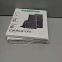 4 x SUANPOT for Samsung Galaxy S24 Plus/S24+ Wallet case with RFID Blocking Credit Card Holder,Flip Book PU Leather Protective Cover Women Men for Samsung S24Plus Phone case Blue