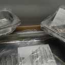 Amhier 9Qt Chafing Dishes for Buffet, 4 Pack, Black