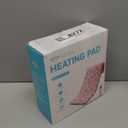 ALLJOY King Size Heating Pad for Back Pain Relief, 33x 17 Extra Large Heating Pad for Period Cramps, FSA Eligible HSA, Portable Heat Pad for Neck and Shoulders, Birthday Gifts for Women Men Mom Dad (Pink)