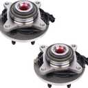 PAROD Pair 515079 Front Wheel Hub Bearing Assembly Compatible with 4WD 4x4 2006-2008 Lincoln Mark LT, 2004-2008 Ford F150 6 Lugs W/ABS