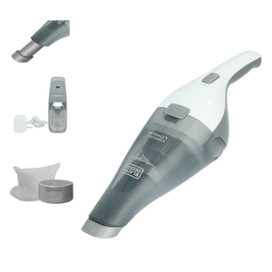 BLACK+DECKER dustbuster QuickClean Cordless Handheld Vacuum, Car Vacuum Portable (HNVC215B10)