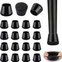 32 Pcs New Chair Leg Protectors for Hardwood Floors, Silicone Chair Leg Floor Protectors, Floor Protectors for Chairs, Chair Leg Caps Protect Wooden Floors from Scratching, Won't Tear