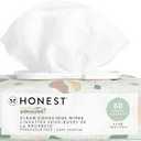 The Honest Company Clean Conscious Multi-Use Wipes | Hypoallergenic + Unscented for Sensitive Skin | Over 99% Water, Compostable, Plant Based, Baby Wipes | Geo Mood, 288 Count
